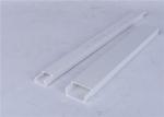 Green Level PVC Extrusion Profiles , Customized Plastic Wiring Duct