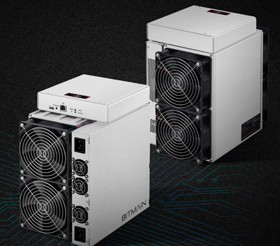 Ethernet Interface Antminer S17+ 76T 3040W BTC Miner 75dB Low Noise Level