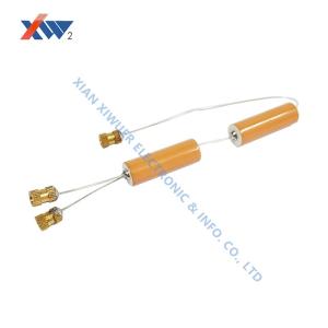 Quality Customized High Voltage Ceramic Capacitor Rod 36KV 45PF Coated Available wholesale