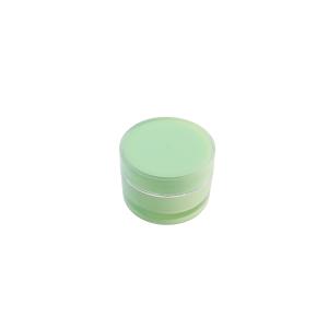 Quality Luxurious Double Layer Acrylic Plastic Cosmetic Packaging Cream Jars 10g 15g 20g 30g wholesale