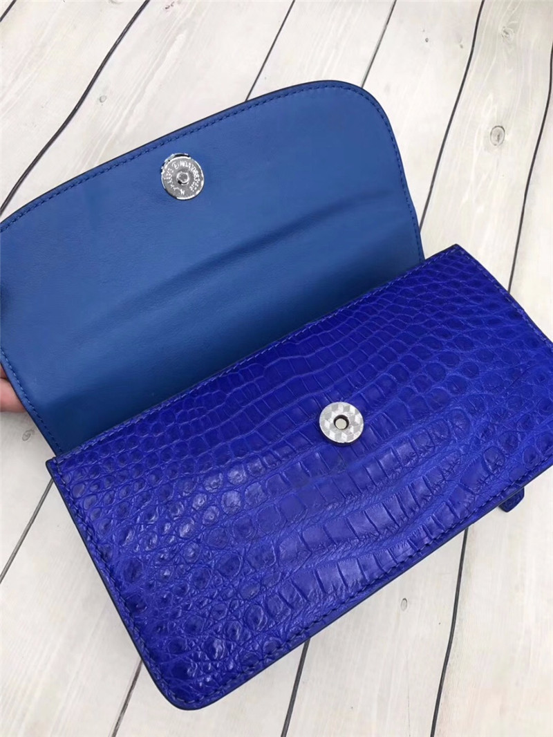 Authentic Crocodile Belly Skin Lady Small Purse Female CHIC Handbag Genuine Alligator Leather Women Cross Shoulder Bag