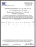 Shenzhen Sun Global Glass Co., Ltd. Certifications