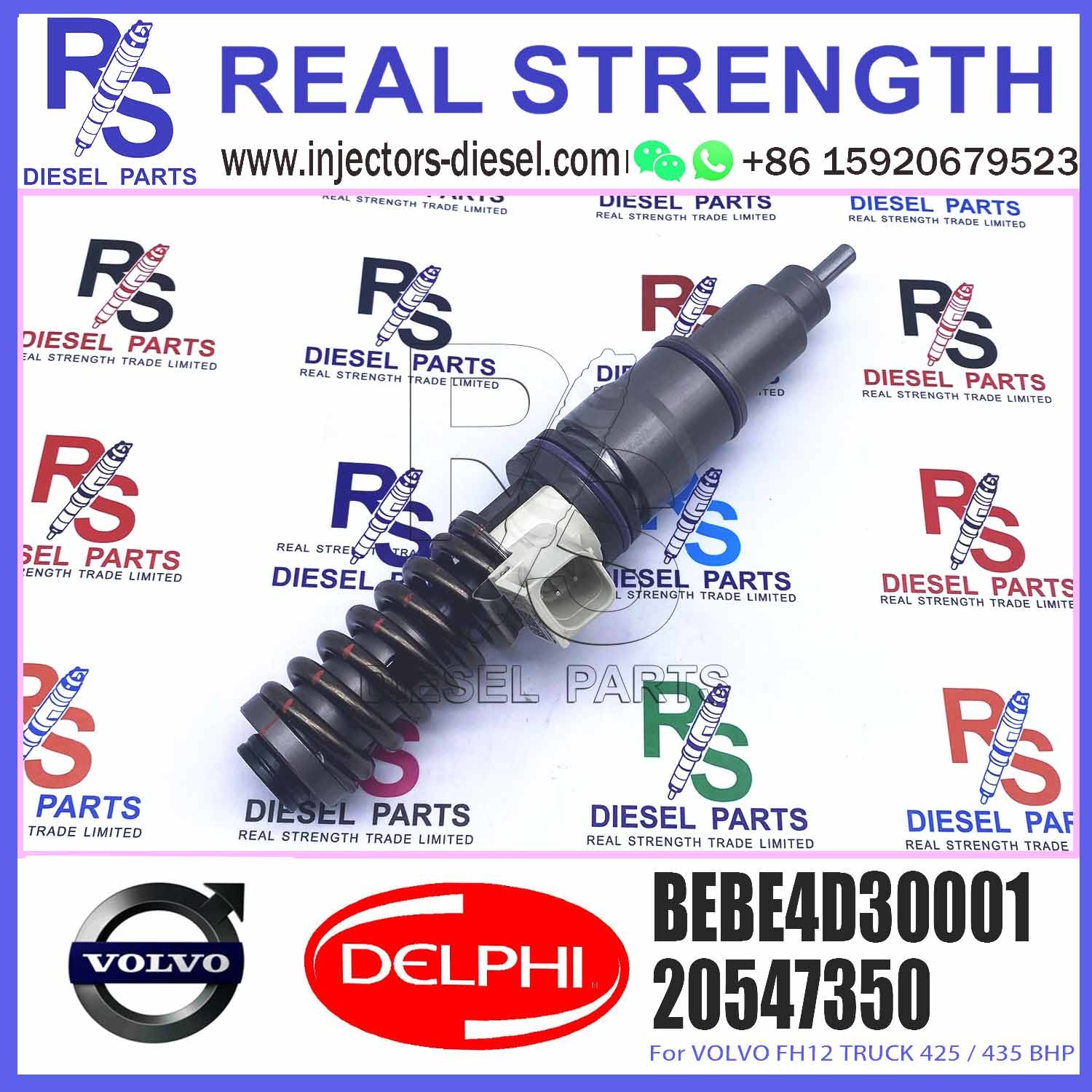 New Diesel Fuel Injector 3801368 BEBE4D30001 3801368 TAD1340VE 21379931 For Vol-vo Pen-ta MD13 BEBE4D27001 3803655