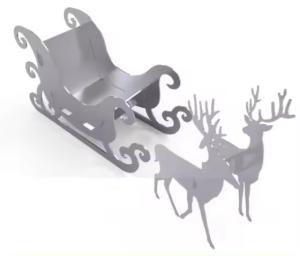 Laser Cutting Service Customized Logo Simple and Stylish Animal Form