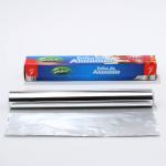Customized Logo Kitchen Silver Aluminium Foil Paper for Cooking and Packaging