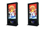 65 Inch IP65 Outdoor Touch Screen Digital Signage Totem 2500 nits Sunlight