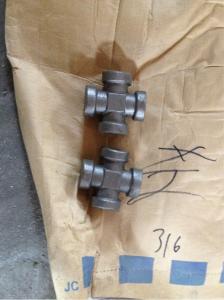 Quality Cross Tee Hydraulic Adapter Fittings wholesale