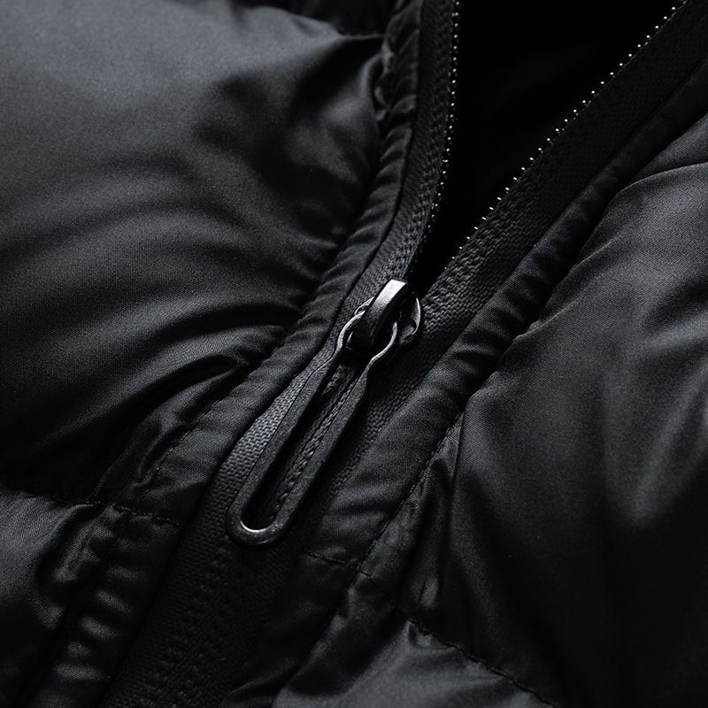 Cotton Cold Weather Vest Zipper Utility Oversized Slim Fit Outerwear