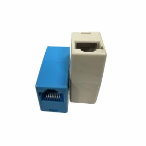 Quality RJ45*2 Double Female Network Adaptor 35mm Dual Connector Double Row 074 wholesale