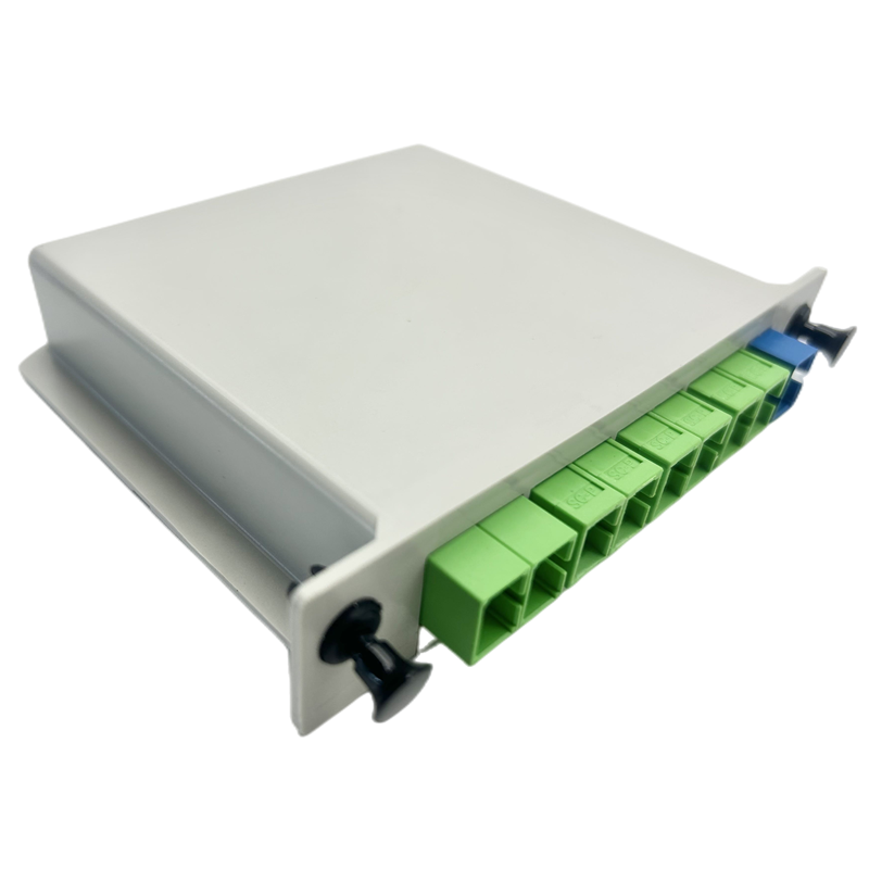 FTTH SC/UPC 1 * 16 Plug-in LGX Fiber Optic Splitter Box Plug-and-Play Design for Easy