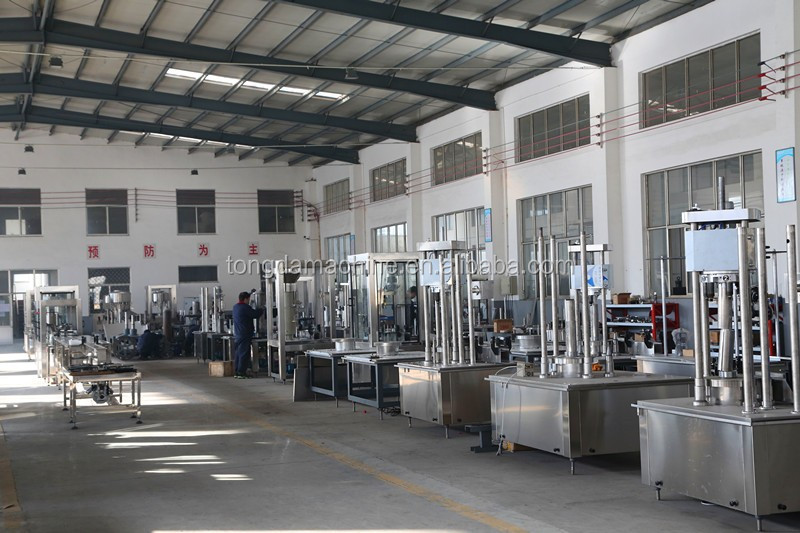 glass bottle aluminium cap sealing machine, small bottling plant, filling line liquid machine