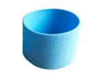 Heat Resistant Plastic Cup Sleeve Colorful Plastic Coffee Cup Holders