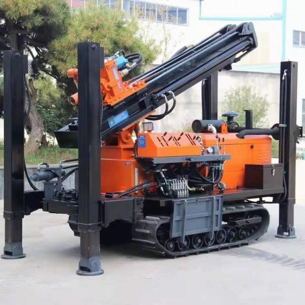 Cheap Water Well Drilling Rig Accessories 12 Ton 300M Rotary Crawler for sale