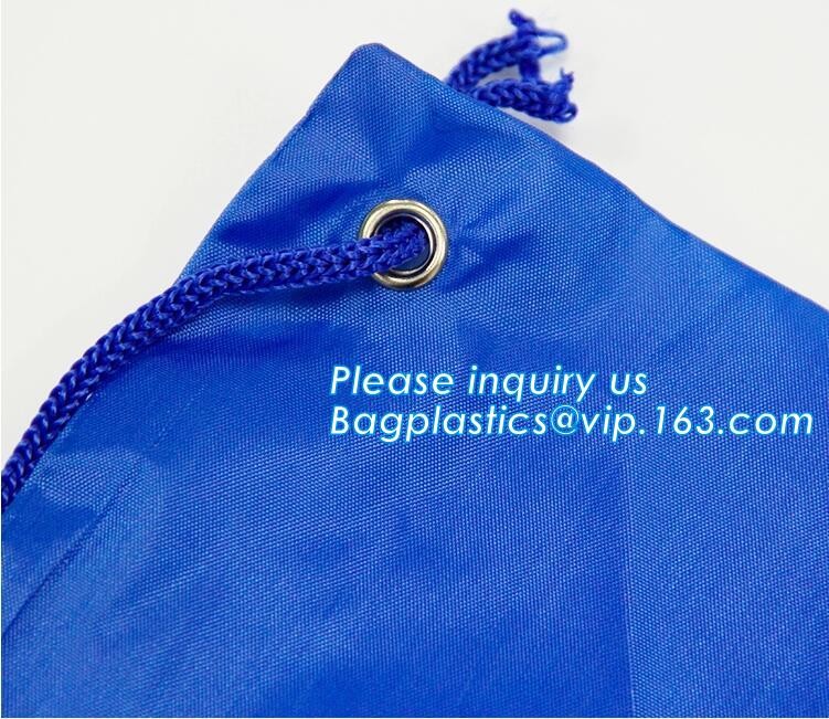 Promotional Sports Gym Sack Polyester Drawstring Bag With Logo Printed,pouch design sublimation printing polyester shopp