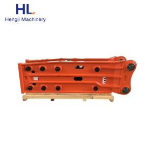 Quality 15 Ton Excavator Hydraulic Stone Breaker 20CrMo Steel Material wholesale