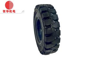 Quality 6.50-10 Industrial Forklift Tires , Forklift Industrial Tyres CCC Certification wholesale