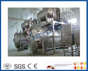 Quality Industrial Dairy Milk Pasteurization Equipment , 0.6MPa Bottle Steam Sterilizer wholesale