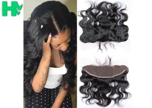 Quality Body Wave 100% Human Hair 13*4 Closure Unprocessed With Baby Hair 8&quot; - 24&quot; wholesale
