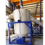Electric Heating / Steam Heating Plastic Bottle Recycling Line Pet Bottle