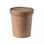 Desserts PE Coated 30ozDisposable Food Grade Biodegradable Eco Paper Food