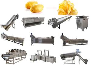 Quality Stainless Steel Fully Automatic Potato Chips Making Machine wholesale