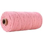 Green 3 Strand Twisted Nylon Rope 3mm Macrame Braided Cotton Rope