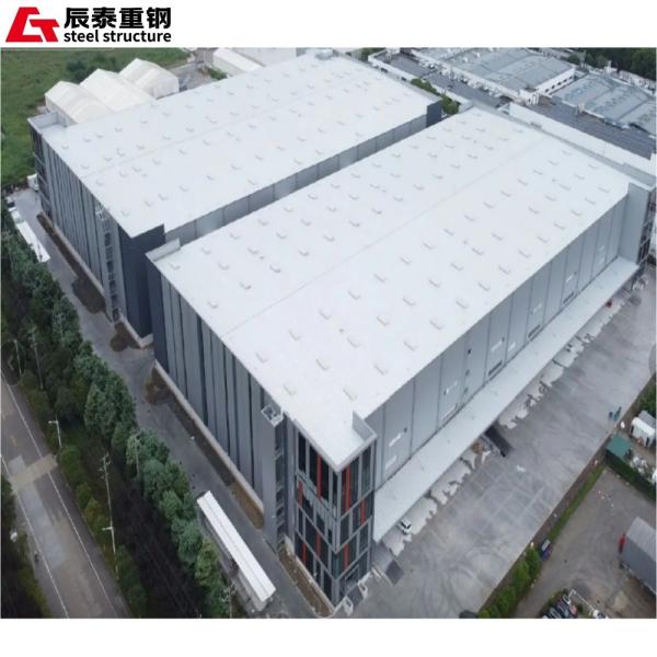 Anti Corrosive Steel Structure Storage Warehouse Galvanized Metal Building