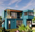 Specialized Expandable Container Houses Deluxe Prefabricated Villa House for