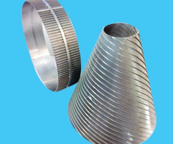 STAINLESS STEEL ROTARY DRUM SCREENS / WEDGE WIRE JOHNSON CYLINDRICAL SCREENS