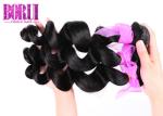 Long Lasting Malaysian Loose Wave Hair Optional Texture No Shedding Unprocessed