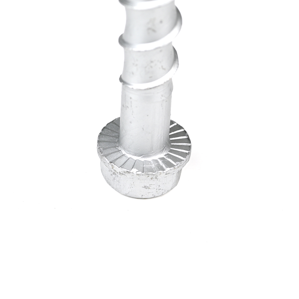 ZINC Finish Hex Head Concrete Screw Self Tapping Anchor Bolts for Strong Installation