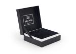 Beautiful Gift Perfume Paper Box Packaging With Hot Stamping , White Black Red