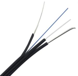 Quality Indoor Outdoor 1 2 4 6 12 24 Core Single Mode FTTH Aerial Drop Cable wholesale