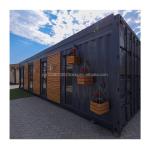 Aluminum Alloy Windows 20ft40ft 2 Bedroom Container Glass Door Prefabricated