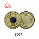 307# 83.3mm Tin Can Covers Canned Food Tinplate Can Lids OEM