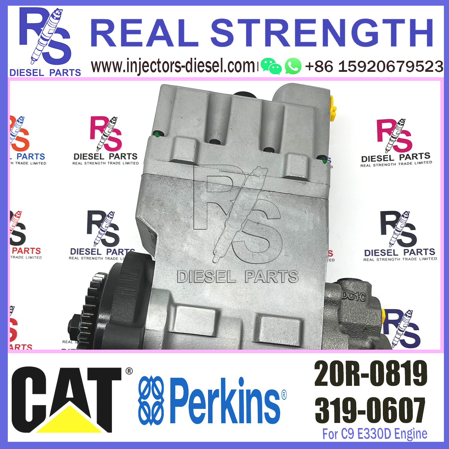 Diesel Fuel Injection Pump 319-0607 3190607 20R-0819 For CAT Excavator C9 Engine