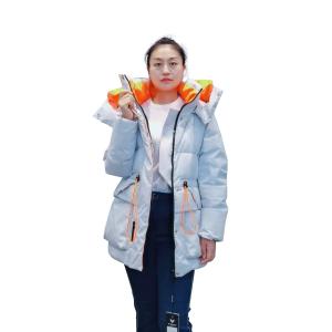 Quality FODARLLO YF22531 Ladies Warm Hooded Cotton-padded Clothes Women Slim Long Winter Jackets Women Coats wholesale