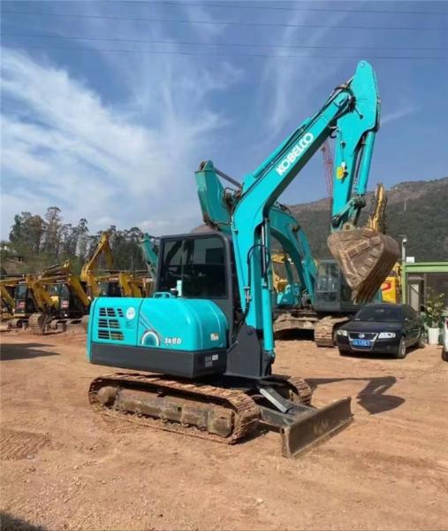 Cheap Original China Used Excavator KOBELCO SK60  Second Hand Excavator in Good Condition for sale