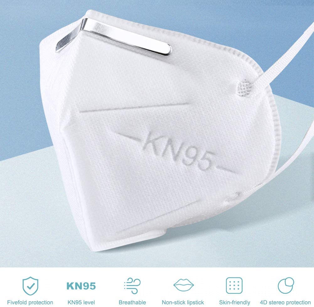 Kn95 Mask Respirator Protection Face Mask N95 face N95 mask disposable particulate respirator 3 Ply FFP2 pollution