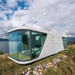 Prefabricated Construction Small Capsule House With Fuqian Metal Container