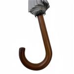 23inches Super Windproof Wooden Handle Umbrella With 190T Pongee Fabric 24 Ribs