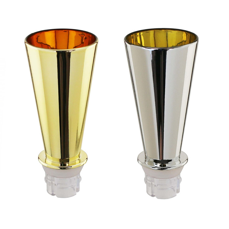 Prosecco Champagne Wine Stopper And Pourer Gold Plating Wine Bottle Sipper