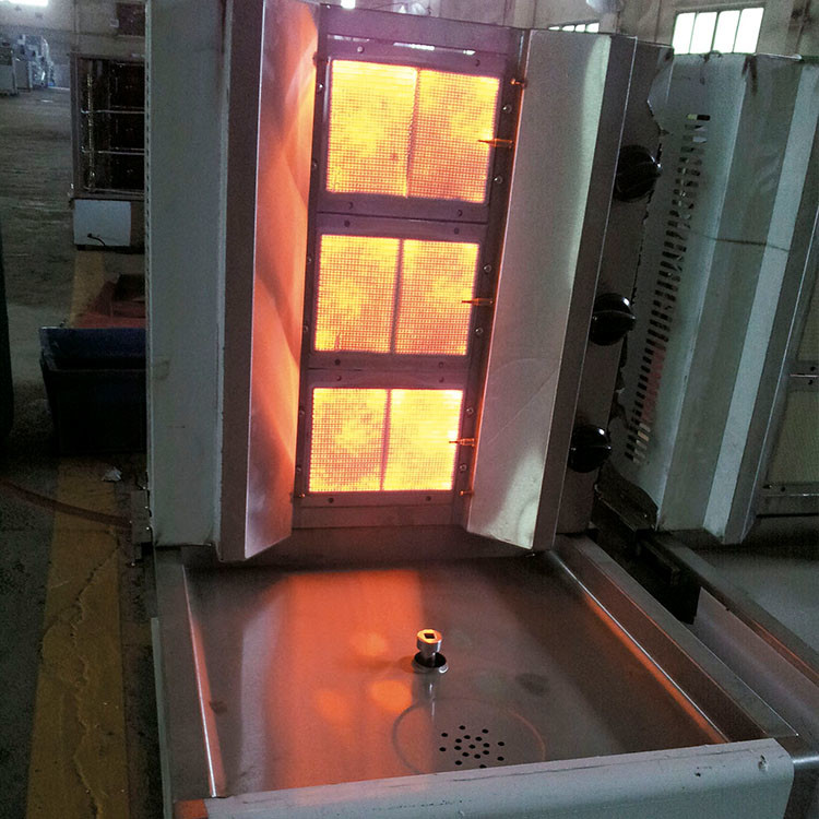 full automatic shawarma machine doner kebab machine Grill Machine 2/3/4/5/6 Burners Gas Grill