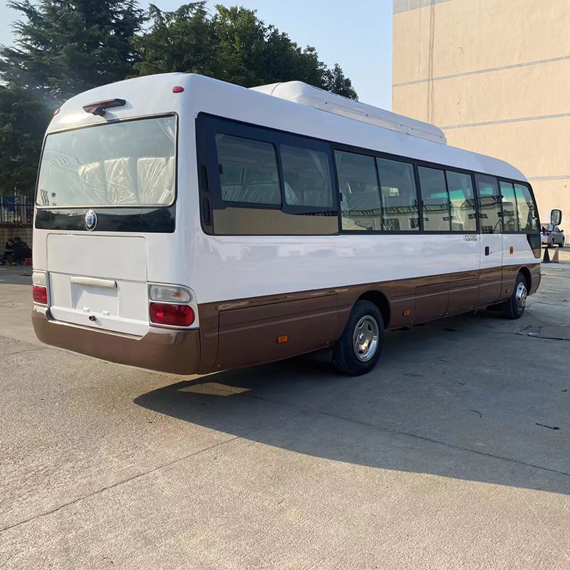 Max Speed 100km/h 30 Seaters Diesel Bus Coaster Bus with Advanced Technology