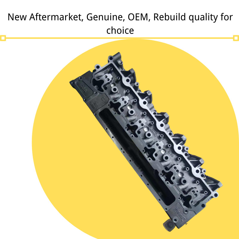 Cylinder Head Assy For Excavator PC300-7 PC360-7 For 6D125 6D114 Engine Parts