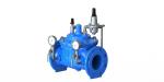 EN1092-2 Epoxy Coated GGG50 Pressure Reducing Valve With SS304 Seat And Nylon