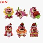 OEM Factory Custom High Quality 3d Plastic Cartoon Characters, PVC Cartoon