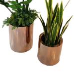 New type flower planter mini metal stand pots indoor decoration