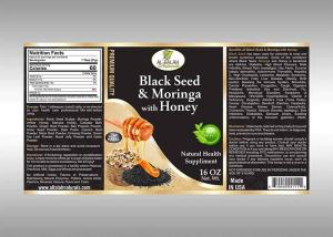 Quality Fade Resistance PMS Adhesive Bopp Vinyl Honey Jar Metallic Label Stickers wholesale