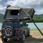 New Style Fold-Out Rooftop Tent Outdoor Camping Aluminum Hard Top Tent
